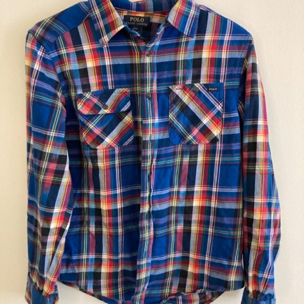 Boys Polo Ralph Lauren Plaid Button Down Shirt